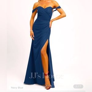 Navy Blue Gown